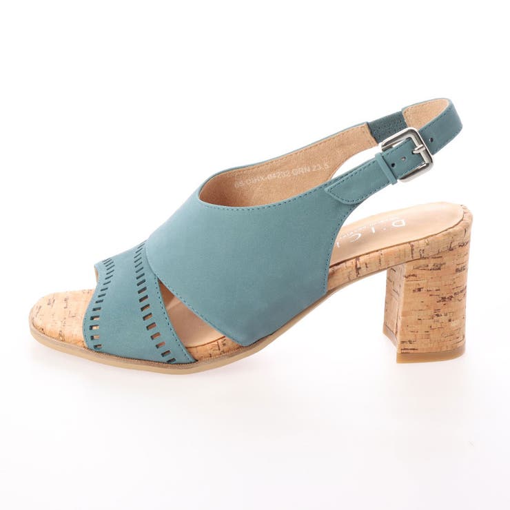 【クッション入り】サイドカットスクエアトゥサンダル | Mode et Jacomo×ing | 詳細画像14 