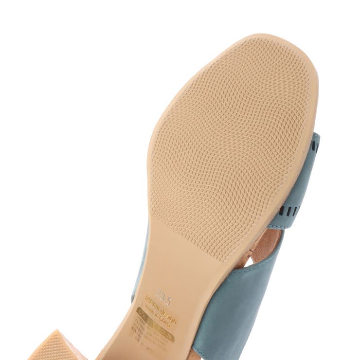 【クッション入り】サイドカットスクエアトゥサンダル | Mode et Jacomo×ing | 詳細画像17 