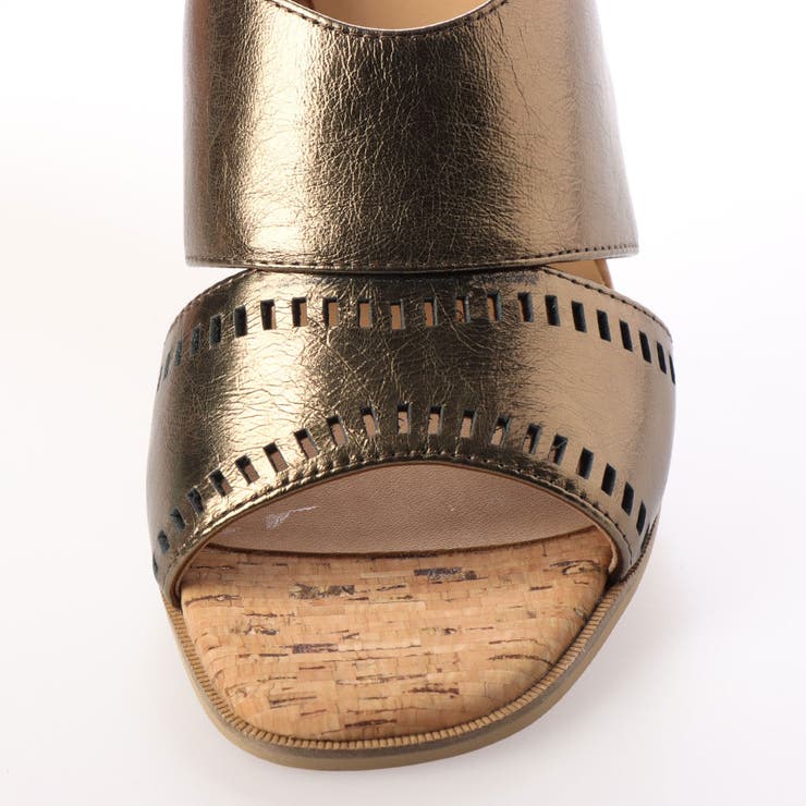 【クッション入り】サイドカットスクエアトゥサンダル | Mode et Jacomo×ing | 詳細画像6 