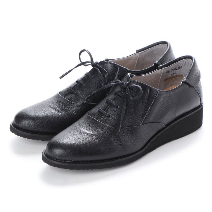 ブラック | 【軽量】ローウェッジマニッシュシューズ | Mode et Jacomo×ing