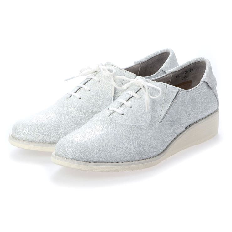 ホワイトミックス | 【軽量】ローウェッジマニッシュシューズ | Mode et Jacomo×ing