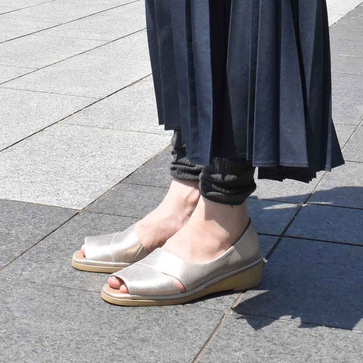 【クッション入り】セパレートオープントゥパンプス | Mode et Jacomo×ing | 詳細画像13 