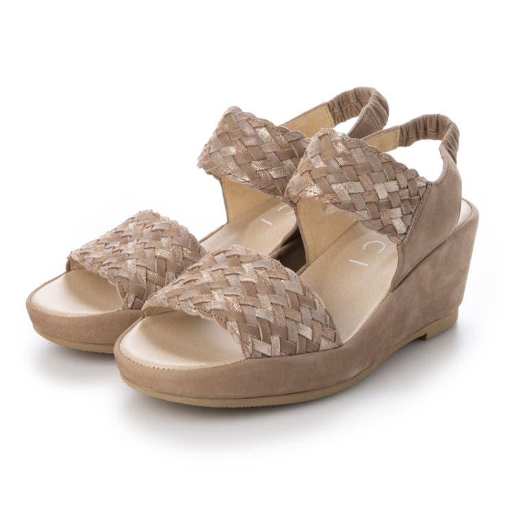 オークミックス | メッシュデザインサンダル | Mode et Jacomo×ing