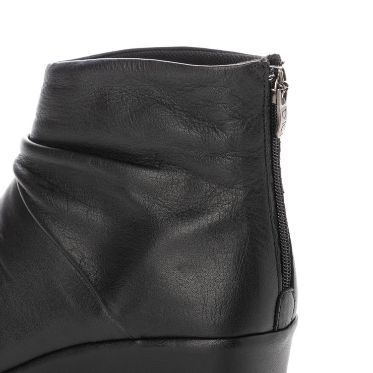 ドレープデザインウェッジソールショートブーツ | Mode et Jacomo×ing | 詳細画像6 