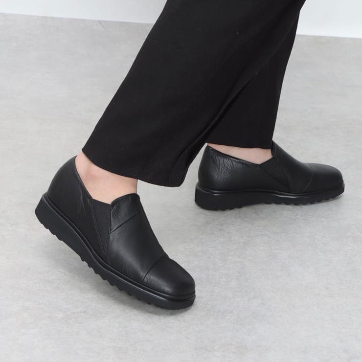 【高機能】スクエアトゥ切り替えスリッポン | Mode et Jacomo×ing | 詳細画像1 