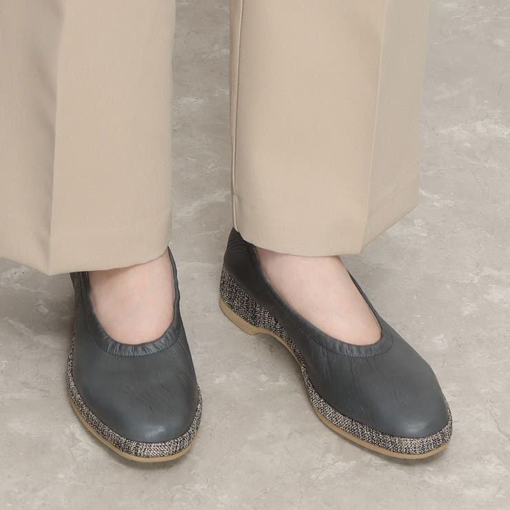 シャーリングローヒールパンプス | Mode et Jacomo×ing | 詳細画像24 