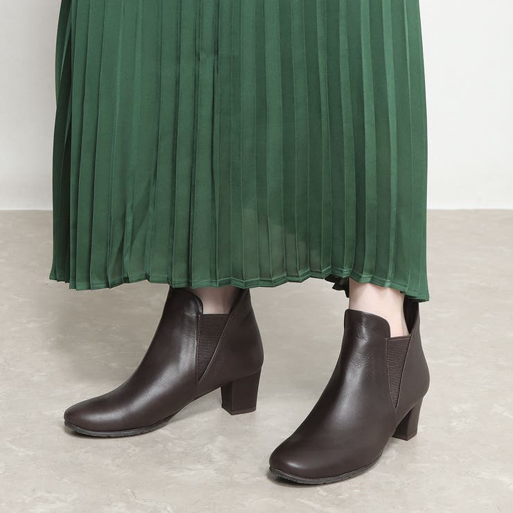サイドゴアヒールブーツ | Mode et Jacomo×ing | 詳細画像1 
