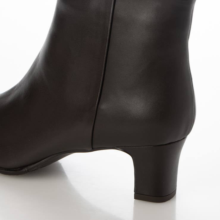 ラウンドスクエアトゥショートブーツ | Mode et Jacomo×ing | 詳細画像12 