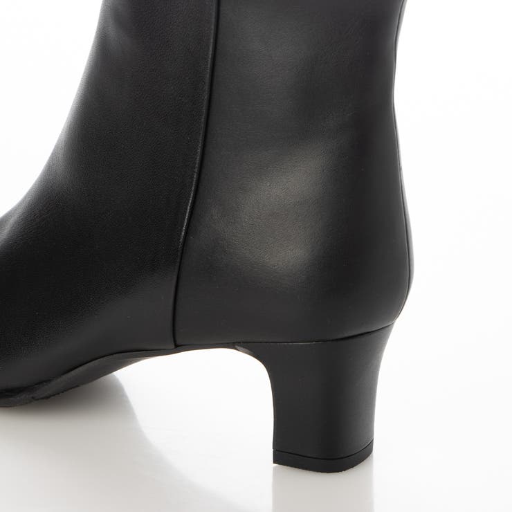 ラウンドスクエアトゥショートブーツ | Mode et Jacomo×ing | 詳細画像17 