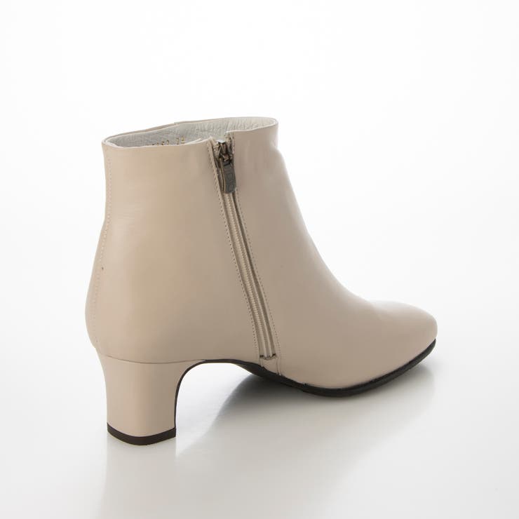 ラウンドスクエアトゥショートブーツ | Mode et Jacomo×ing | 詳細画像3 