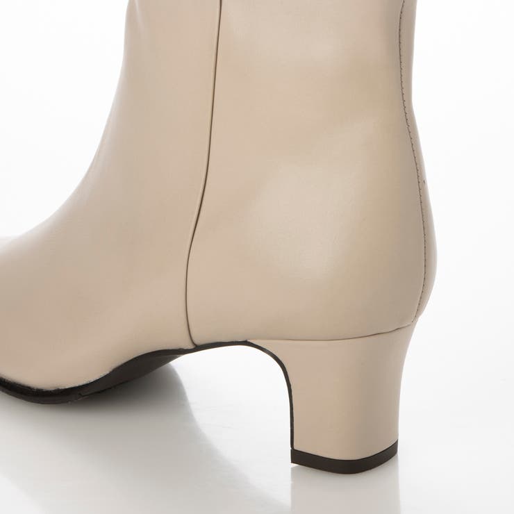 ラウンドスクエアトゥショートブーツ | Mode et Jacomo×ing | 詳細画像6 