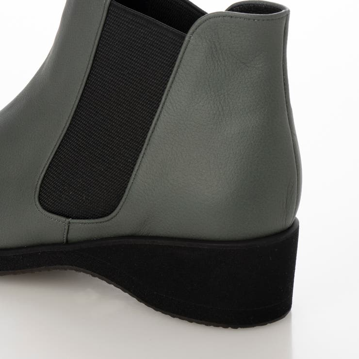 サイドゴアウェッジソールショートブーツ | Mode et Jacomo×ing | 詳細画像11 