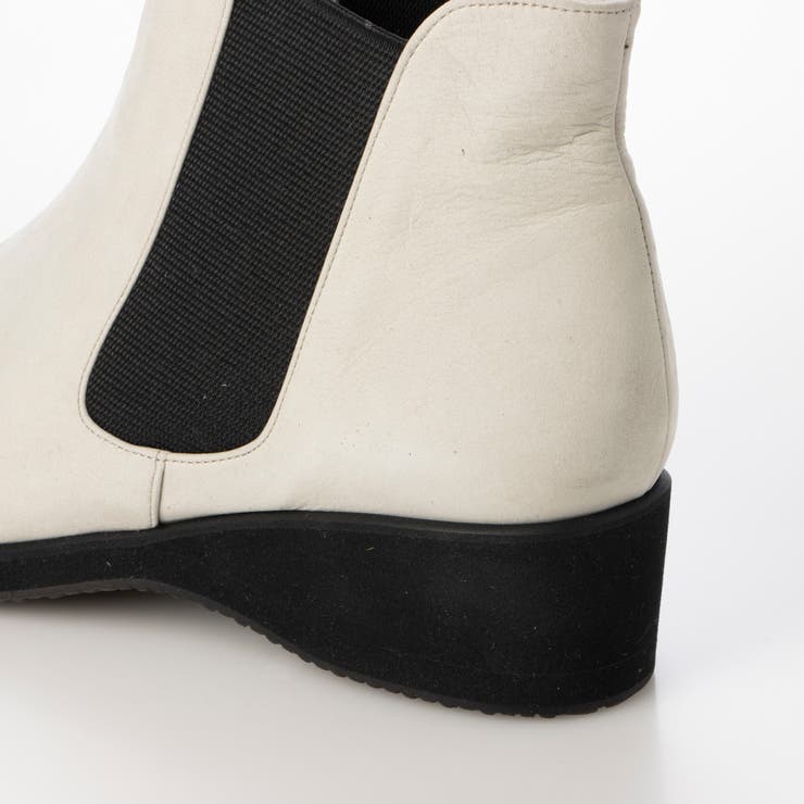 サイドゴアウェッジソールショートブーツ | Mode et Jacomo×ing | 詳細画像16 