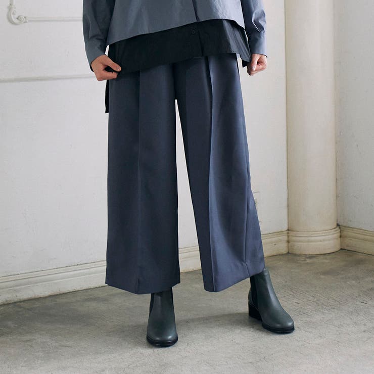 サイドゴアウェッジソールショートブーツ | Mode et Jacomo×ing | 詳細画像4 