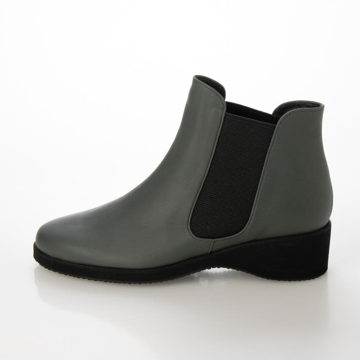 サイドゴアウェッジソールショートブーツ | Mode et Jacomo×ing | 詳細画像7 