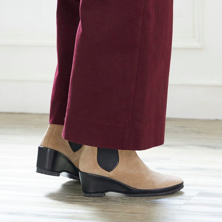 ボア付きサイドゴアショートブーツ | Mode et Jacomo×ing | 詳細画像7 