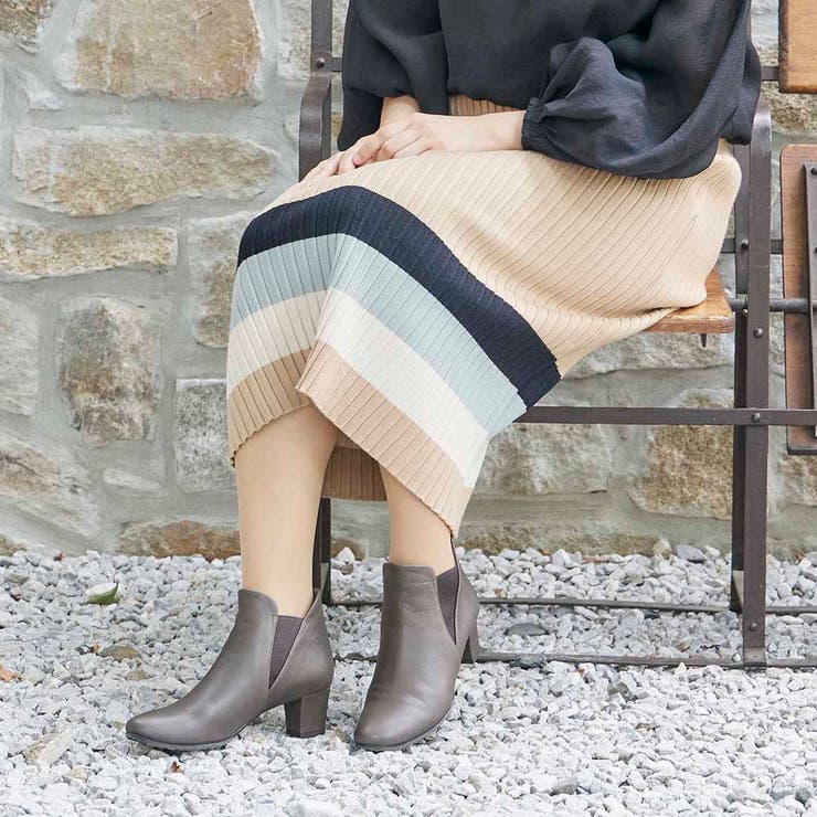 サイドゴアヒールブーツ | Mode et Jacomo×ing | 詳細画像11 