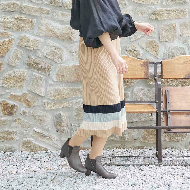 サイドゴアヒールブーツ | Mode et Jacomo×ing | 詳細画像15 