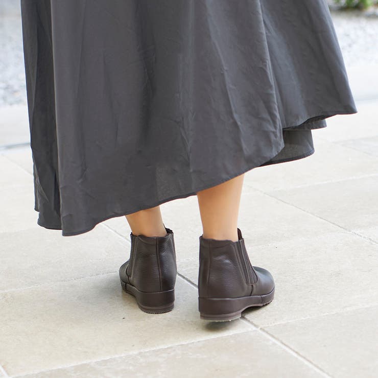 サイドゴアシンプルショートブーツ | Mode et Jacomo×ing | 詳細画像10 