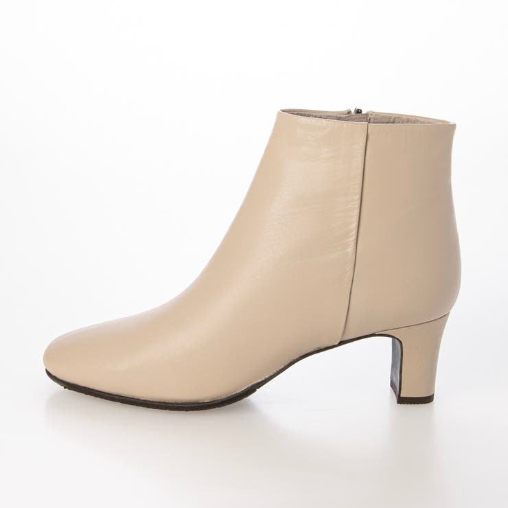 ラウンドスクエアトゥショートブーツ | Mode et Jacomo×ing | 詳細画像1 