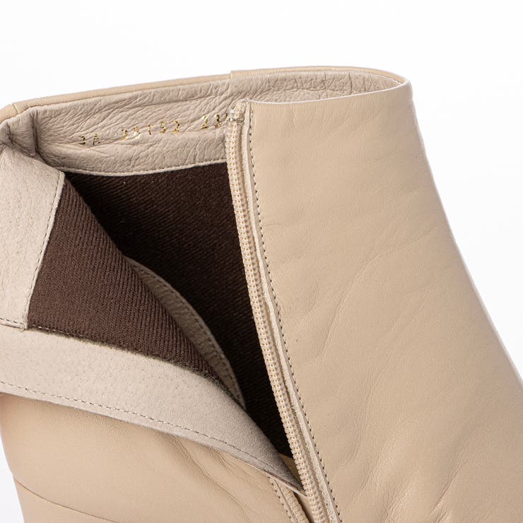 ラウンドスクエアトゥショートブーツ | Mode et Jacomo×ing | 詳細画像6 