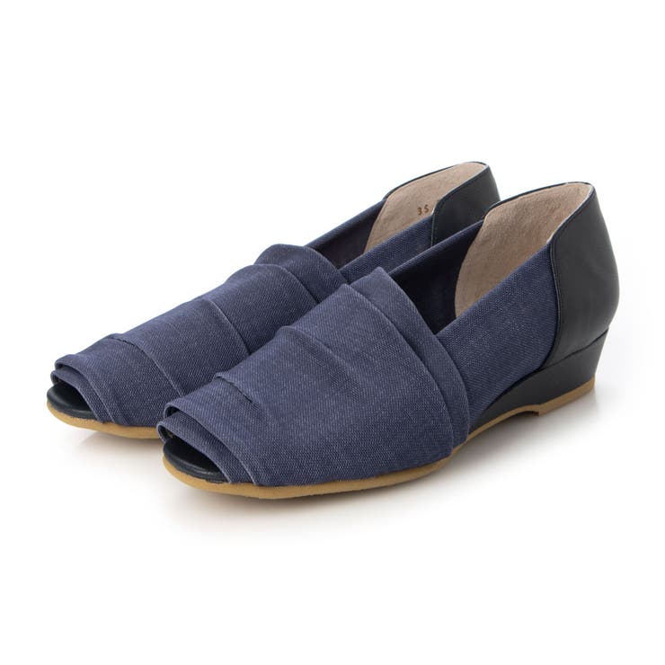 ライトブルー | オープントゥストレッチシューズ | Mode et Jacomo×ing