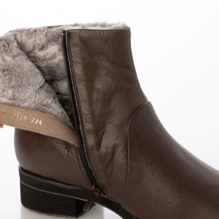 プレーンボアショートブーツ | Mode et Jacomo×ing | 詳細画像6 