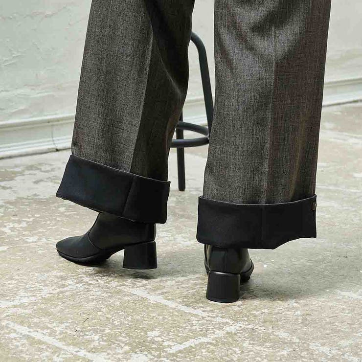 スクエアトゥショートブーツ | Mode et Jacomo×ing | 詳細画像17 