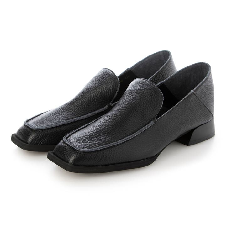 ブラック | スクエアトゥソフトモカスリッポン | Mode et Jacomo×ing