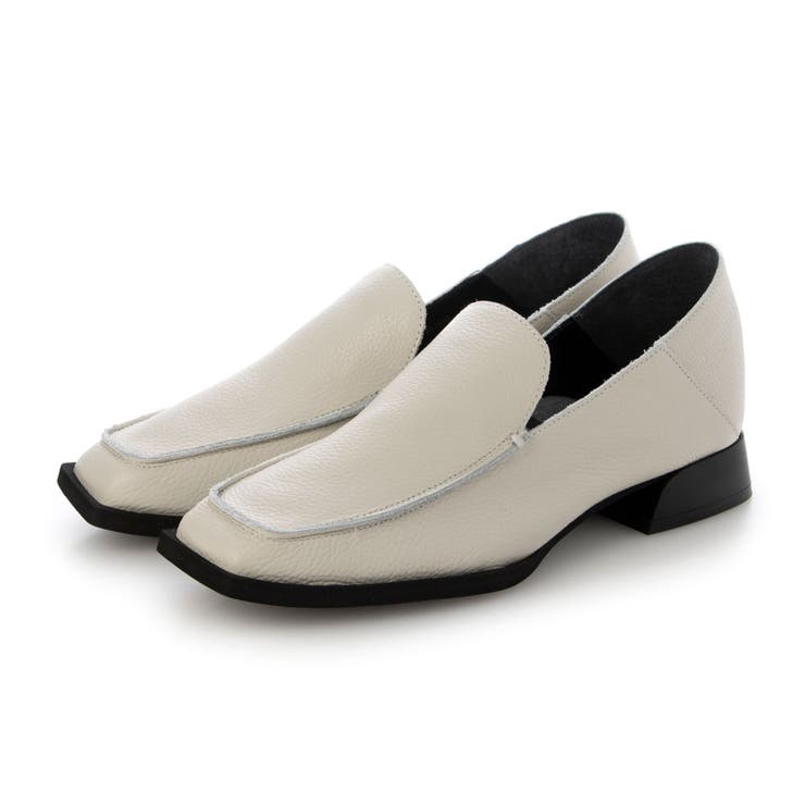 アイボリー | スクエアトゥソフトモカスリッポン | Mode et Jacomo×ing