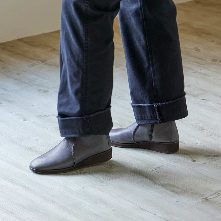 スクエアトゥフラットブーツ | Mode et Jacomo×ing | 詳細画像14 