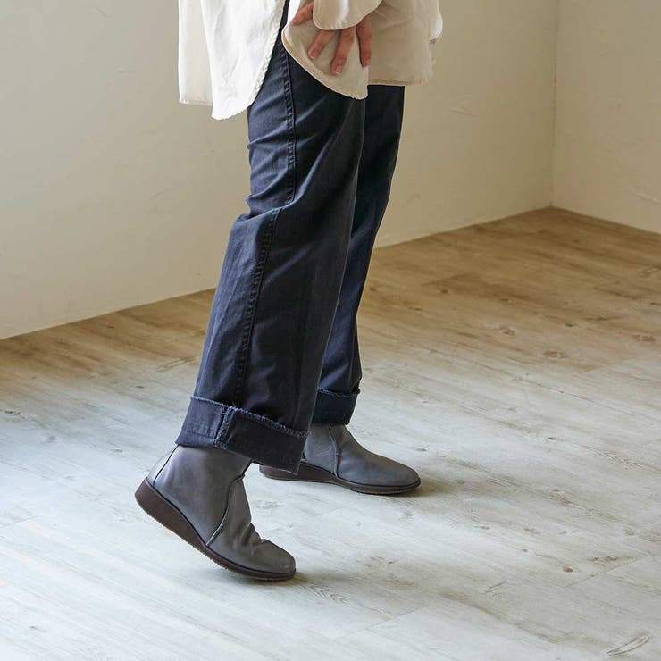 スクエアトゥフラットブーツ | Mode et Jacomo×ing | 詳細画像16 