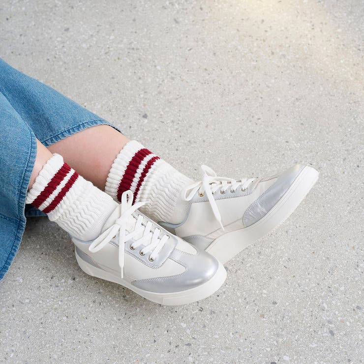 ハンズフリーレースアップスニーカー | Mode et Jacomo×ing | 詳細画像2 