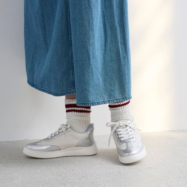 ハンズフリーレースアップスニーカー | Mode et Jacomo×ing | 詳細画像4 