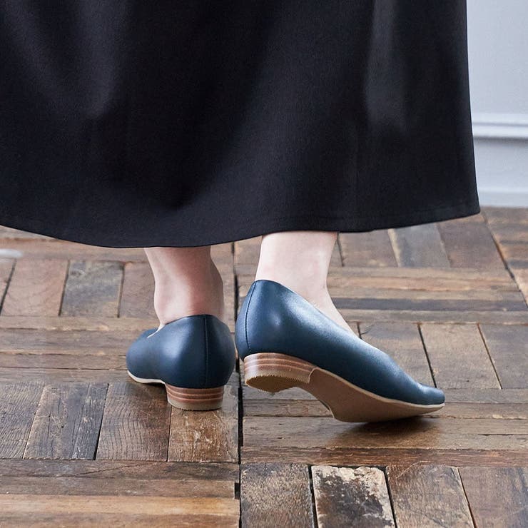 スクエアトゥVカットパンプス | Mode et Jacomo×ing | 詳細画像18 