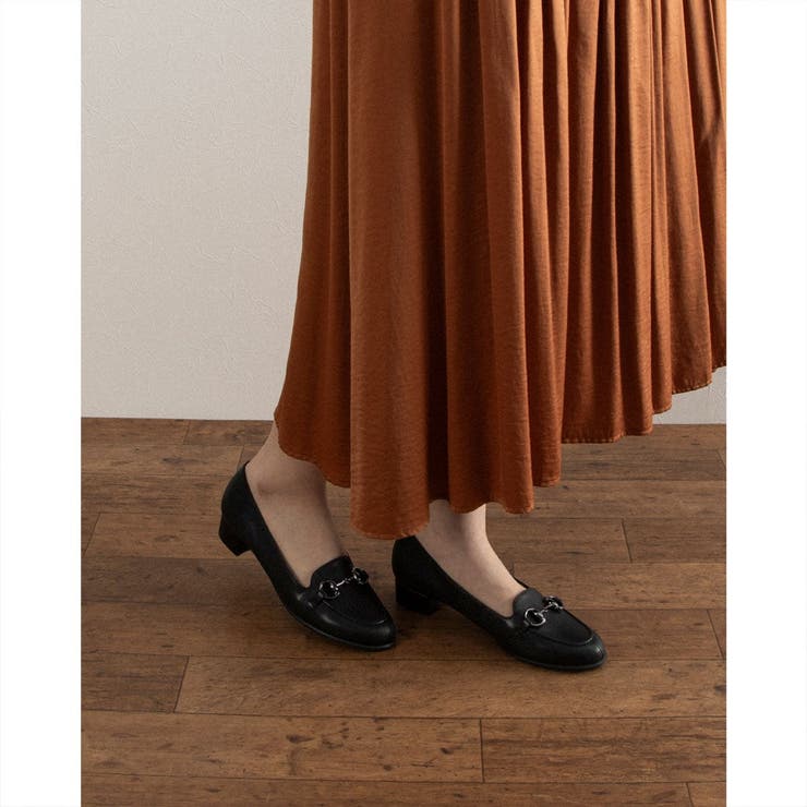 【WEB限定】【レイン対応】ヒールアップビットローファー | Mode et Jacomo×ing | 詳細画像1 