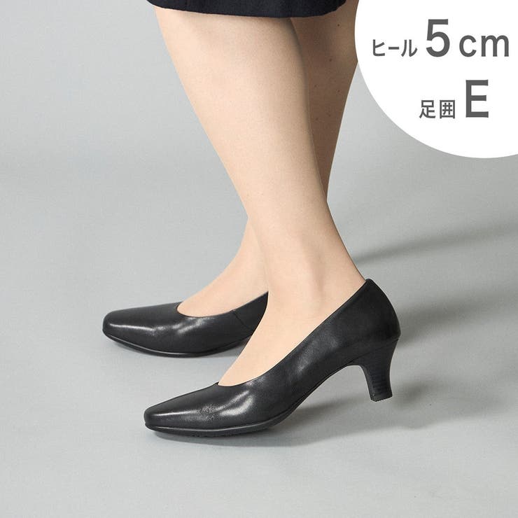 スクエアトゥパンプス | Mode et Jacomo×ing | 詳細画像1 