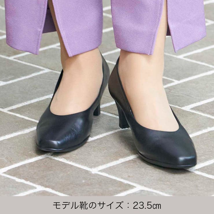 スクエアトゥパンプス | Mode et Jacomo×ing | 詳細画像7 