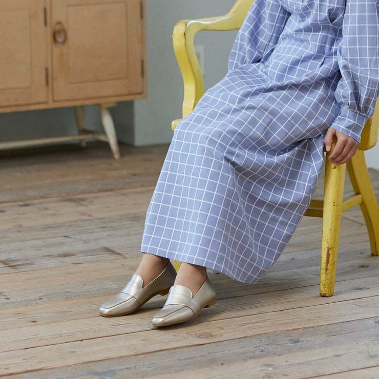 【WEB限定】レザーベルトローファー | Mode et Jacomo×ing | 詳細画像10 