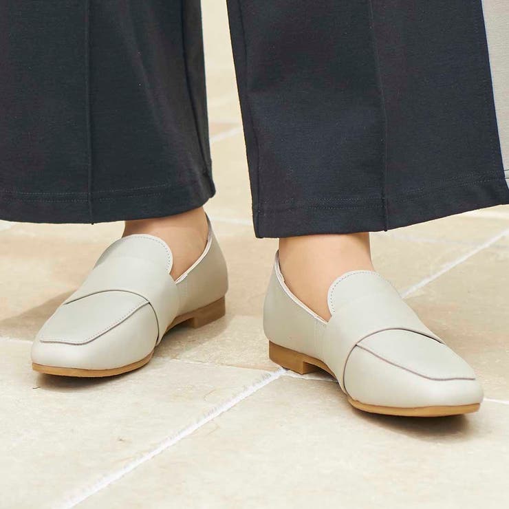 【WEB限定】レザーベルトローファー | Mode et Jacomo×ing | 詳細画像18 