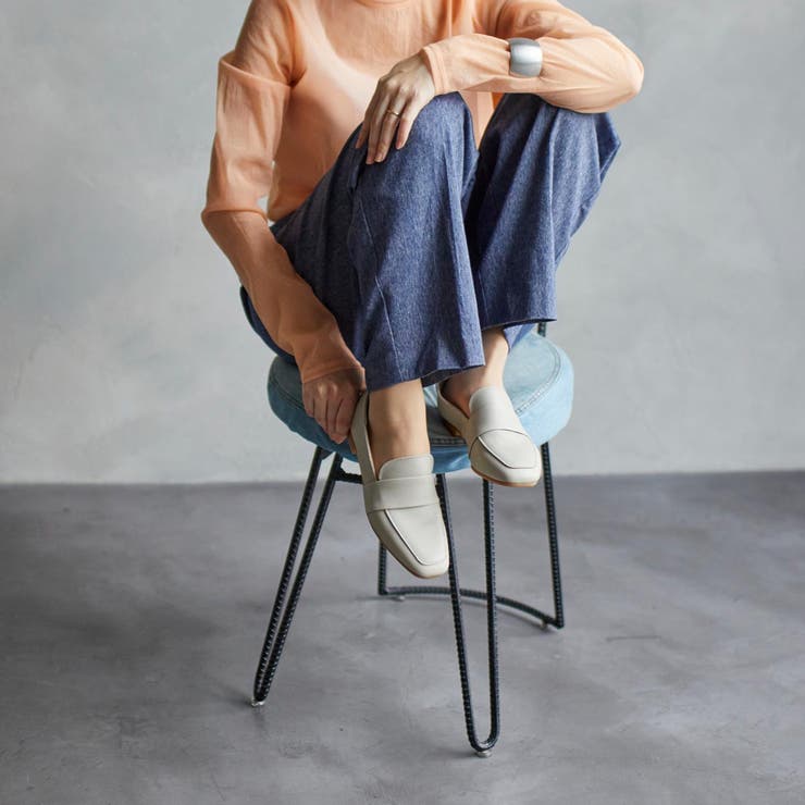 【WEB限定】レザーベルトローファー | Mode et Jacomo×ing | 詳細画像21 