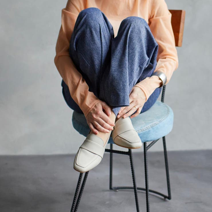 【WEB限定】レザーベルトローファー | Mode et Jacomo×ing | 詳細画像22 