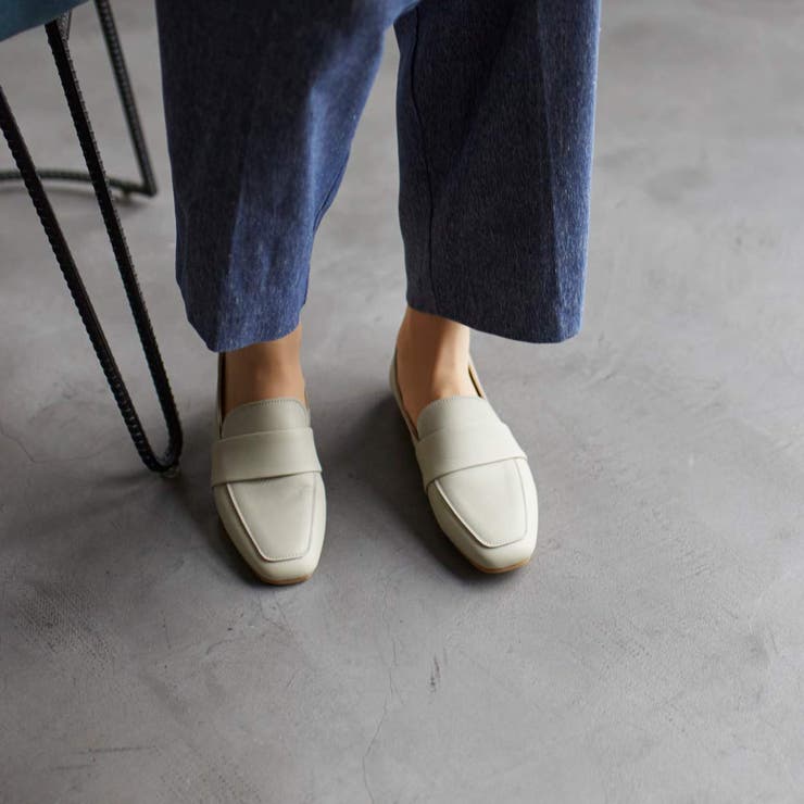 【WEB限定】レザーベルトローファー | Mode et Jacomo×ing | 詳細画像24 