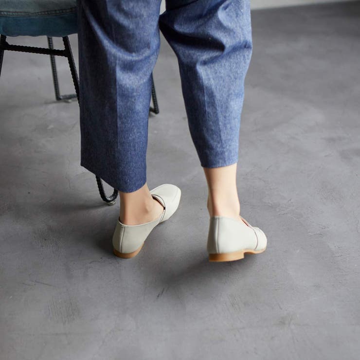 【WEB限定】レザーベルトローファー | Mode et Jacomo×ing | 詳細画像25 