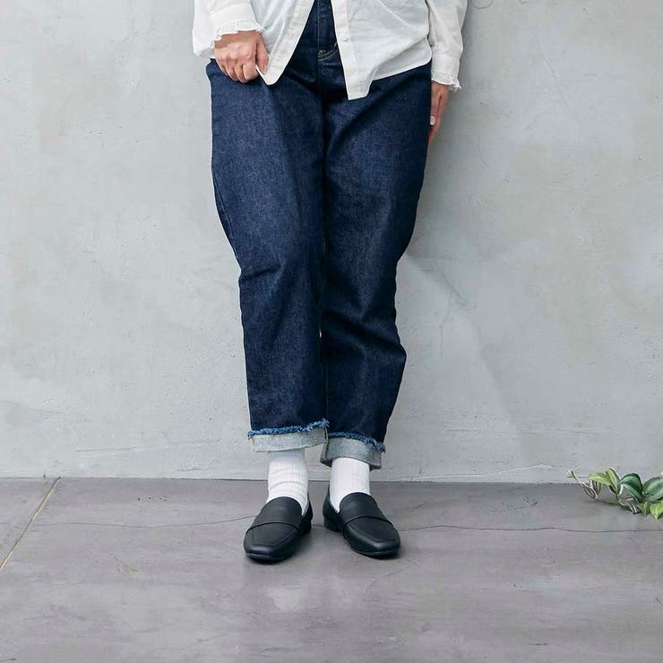 【WEB限定】レザーベルトローファー | Mode et Jacomo×ing | 詳細画像4 