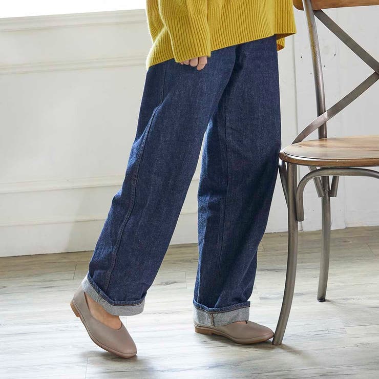 【サスティナブルシリーズ】Vカットフラットパンプス | Mode et Jacomo×ing | 詳細画像10 