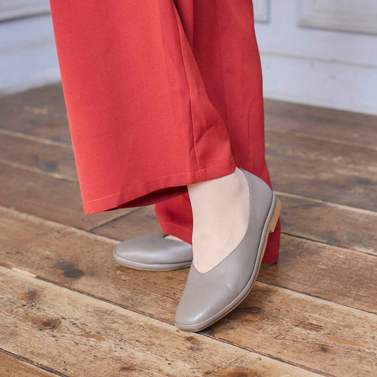 【サスティナブルシリーズ】Vカットフラットパンプス | Mode et Jacomo×ing | 詳細画像18 