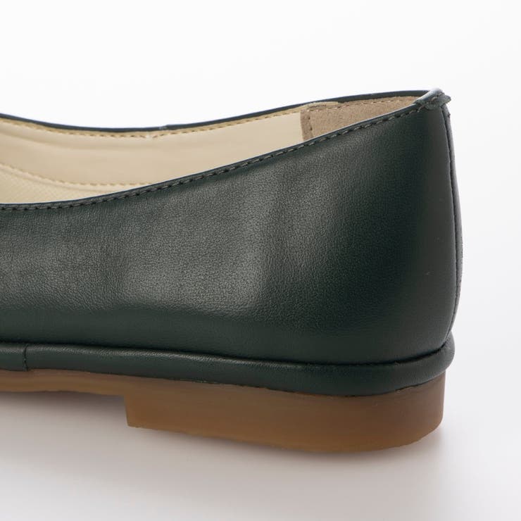 【サスティナブルシリーズ】Vカットフラットパンプス | Mode et Jacomo×ing | 詳細画像6 