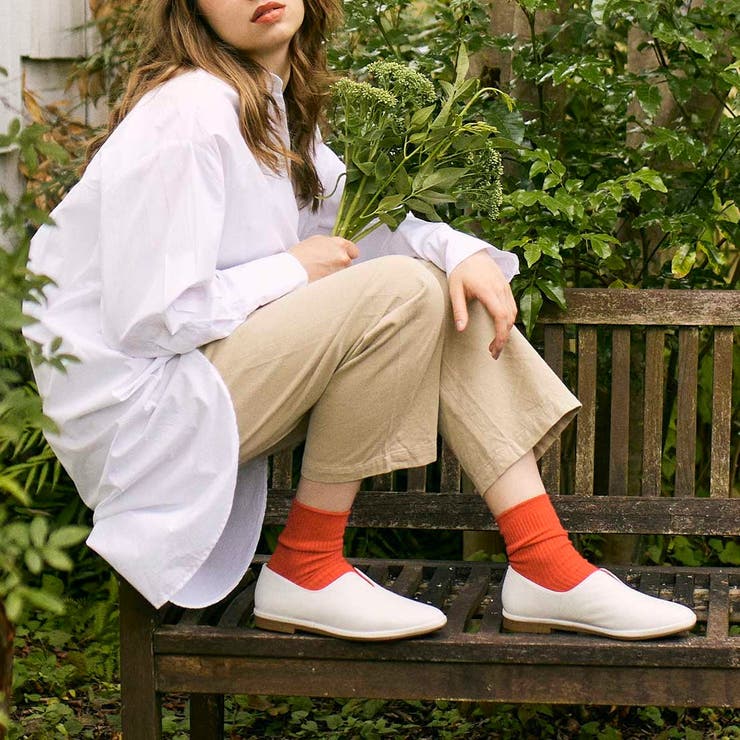 【サスティナブルシリーズ】フラットスリットパンプス | Mode et Jacomo×ing | 詳細画像1 