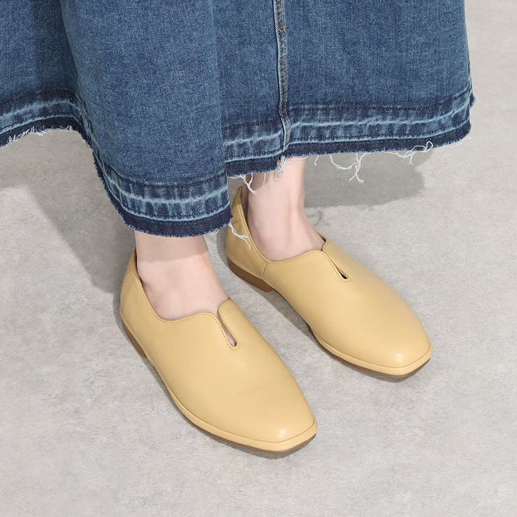 【サスティナブルシリーズ】フラットスリットパンプス | Mode et Jacomo×ing | 詳細画像37 